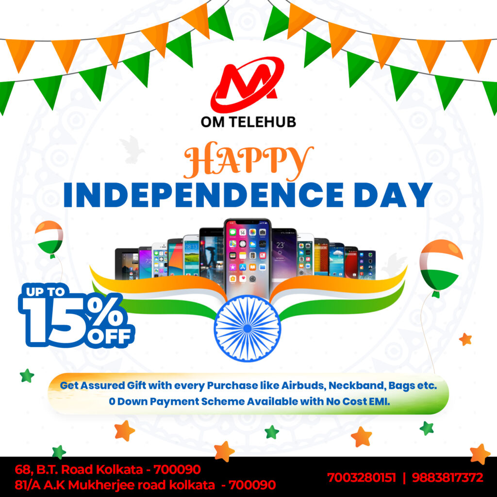 Independence Day Offer__OM TELEHUB_Poster edited by psycheditya studio