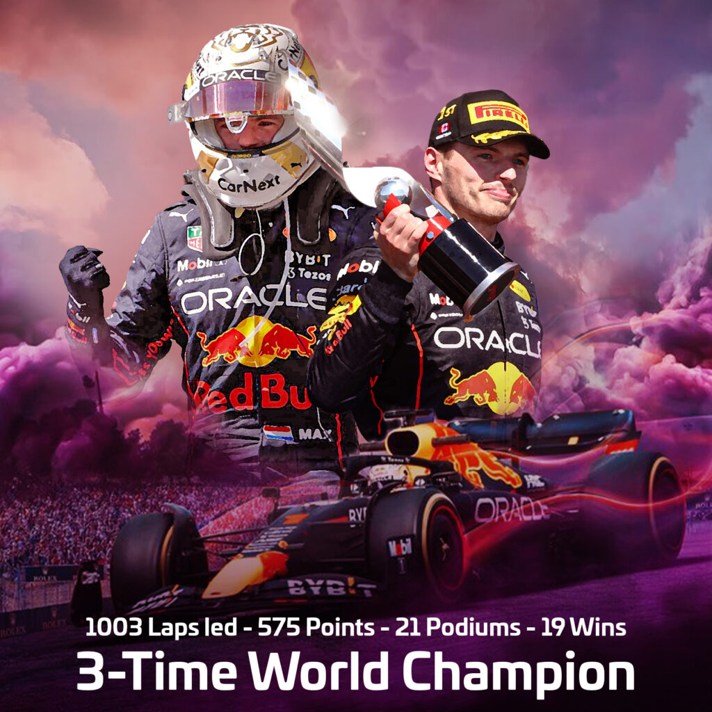 Max Verstappen with his Car edited by psycheditya studio